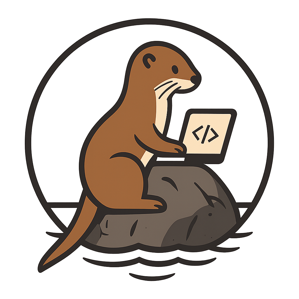 Otter coding logo